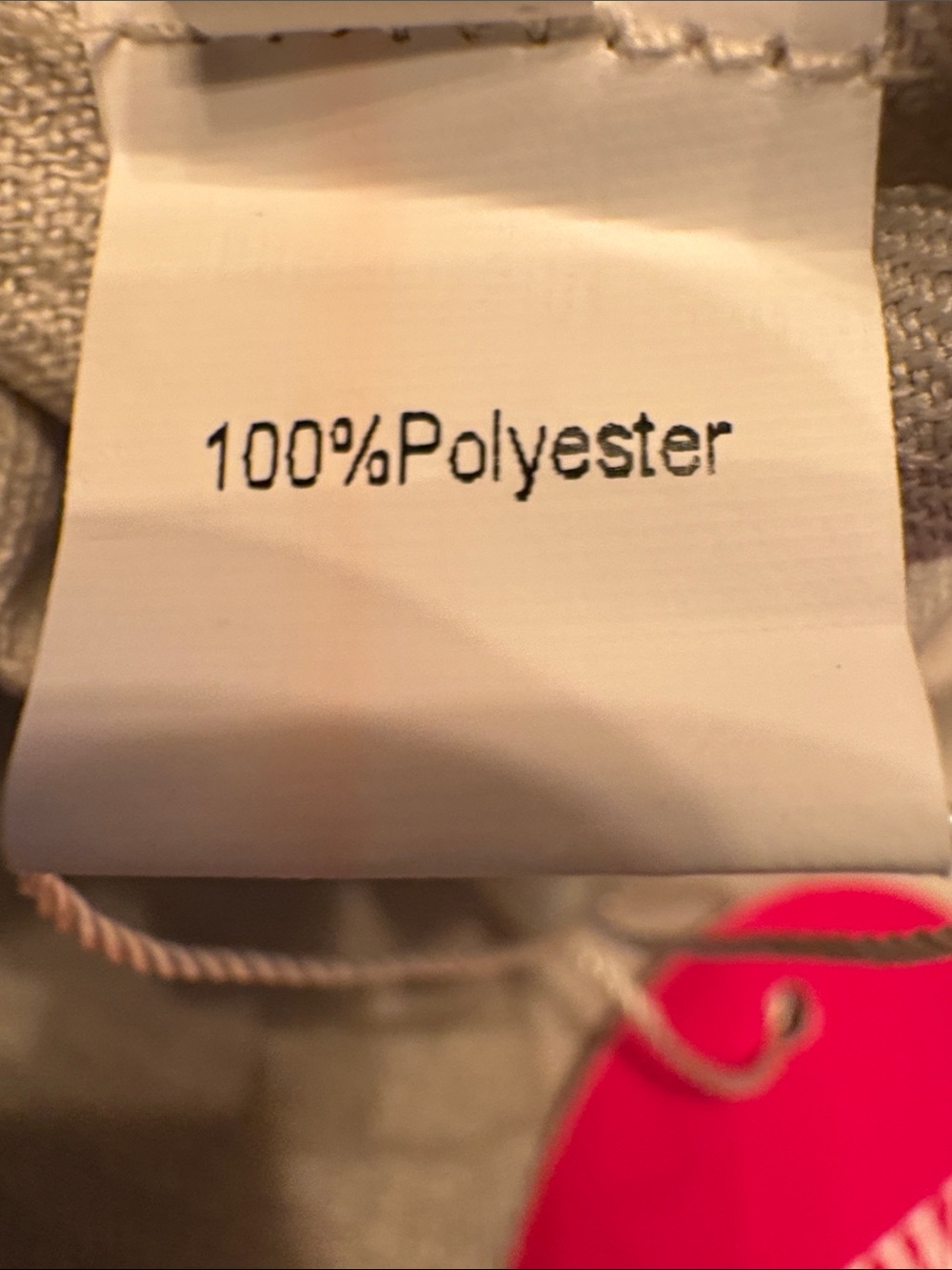 Lightweight Beige Drawstring Linen-Style - Picture 4 of 5